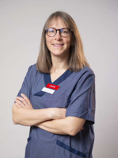 Porträttbild på Lisa Fohlin, smittskydds- och överläkare.