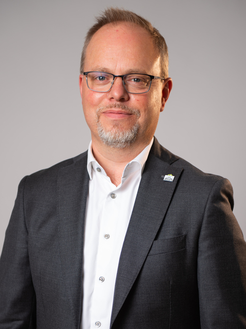 Porträttbild på Stefan Stjernström, verksamhetschef Folktandvården.