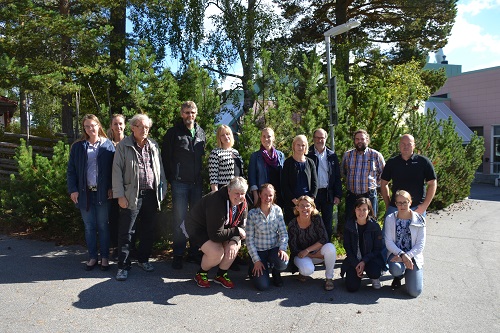 Deltagare på första nätverksträffen, augusti 2016