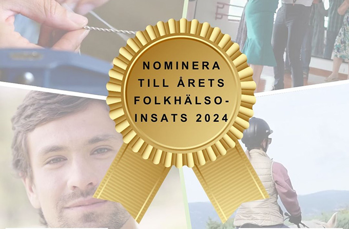 Nominera till årets folkhälsoinsats 2024