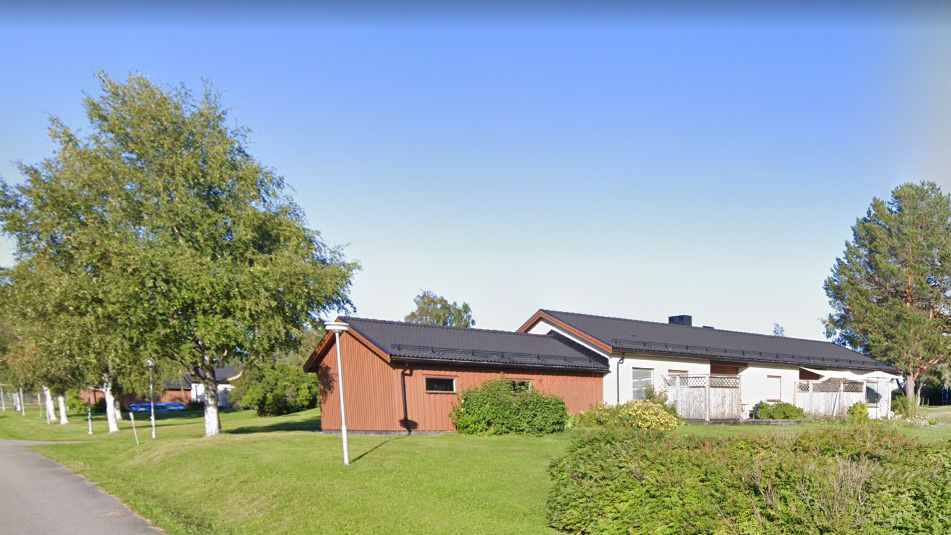 Exteriörbild av husen på Birkavägen, Ås