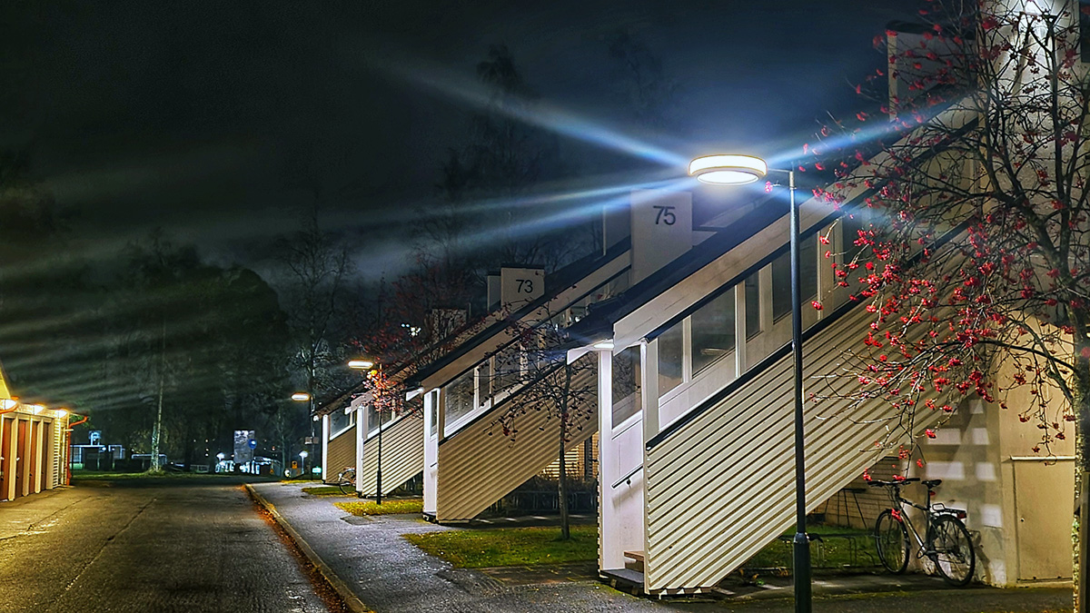 Exteriörbild av kvarteret Fjällkon, Östersund