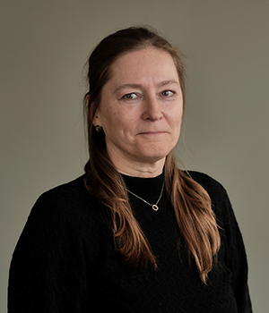 Porträttbild på en kvinna.