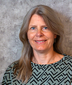 Porträttbild av en kvinna.