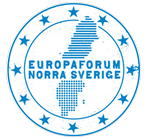 Logotyp för Europaforum Norra Sverige.