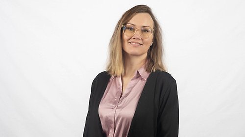 Porträttbild på Anne Svensson (V)