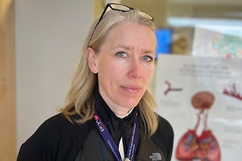 Porträttbild på en kvinna.