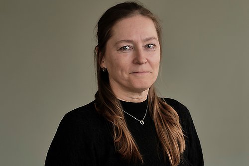 Porträttbild på en kvinna.